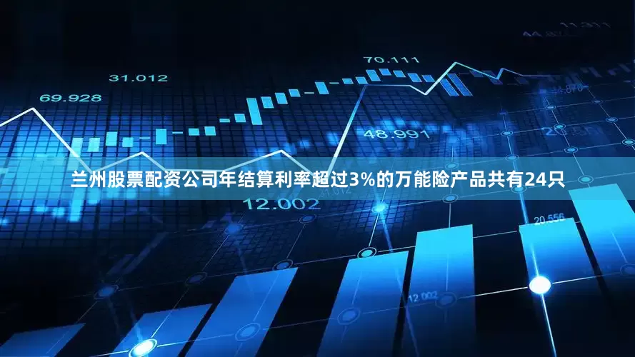 兰州股票配资公司年结算利率超过3%的万能险产品共有24只
